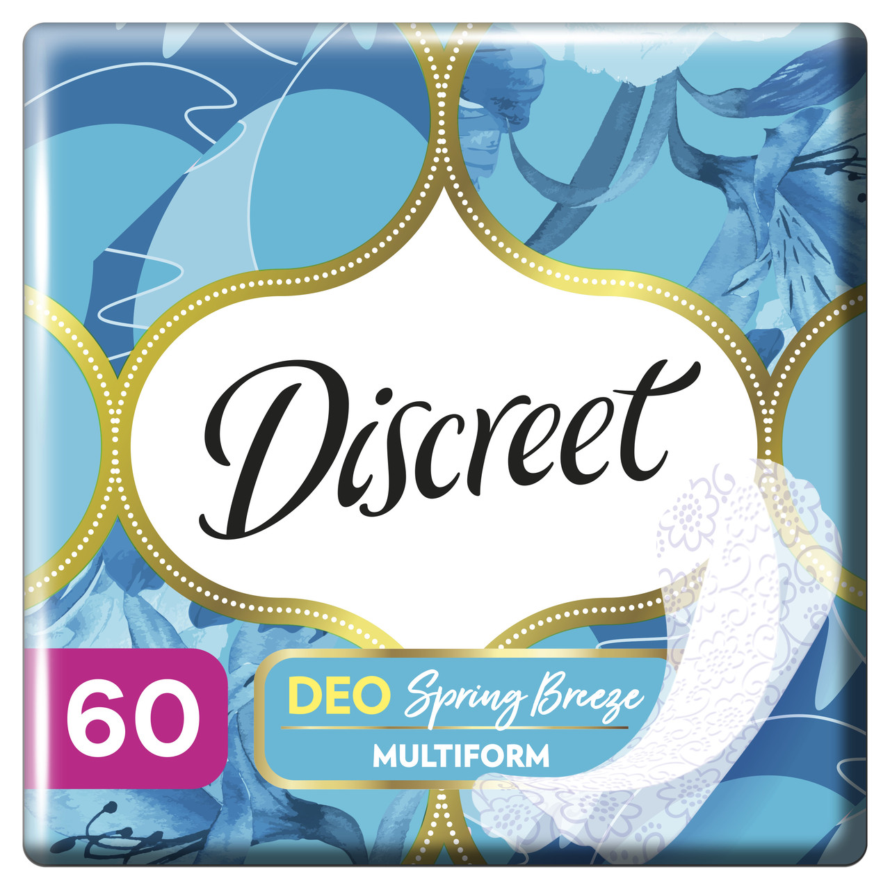 Щоденні прокладки Discreet Spring Breeze (60шт.)