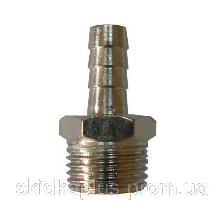 Переходник шланг 10мм-наружная резьба 1 2 AIRKRAFT SMH08-06 SP, код ...