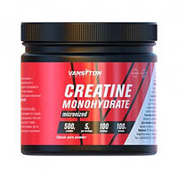 Креатин моногидрат Vansiton Creatine Monohydrate 500 g 100 servings Unflavored EJ, код: 7907391