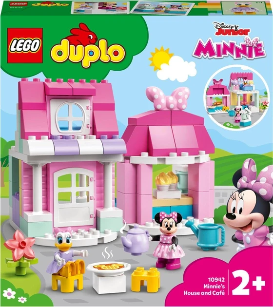 Конструктор LEGO DUPLO Disney Minnie’s House and Café 10942 Будинок і кафе Мінні