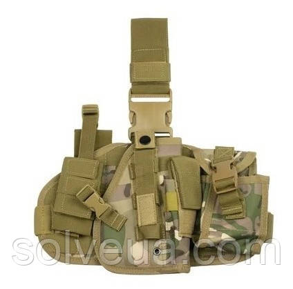 Кобура сумка на стегно тактична Мультикам.solve