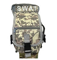 Сумка на стегно Silver Knight Сірий піксель D3-1181.5.solve