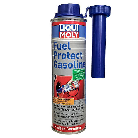 Витіснювач вологи та осушувач бензину Антилід Liqui Moly Fuel Protect Gasoline 300мл, фото 1