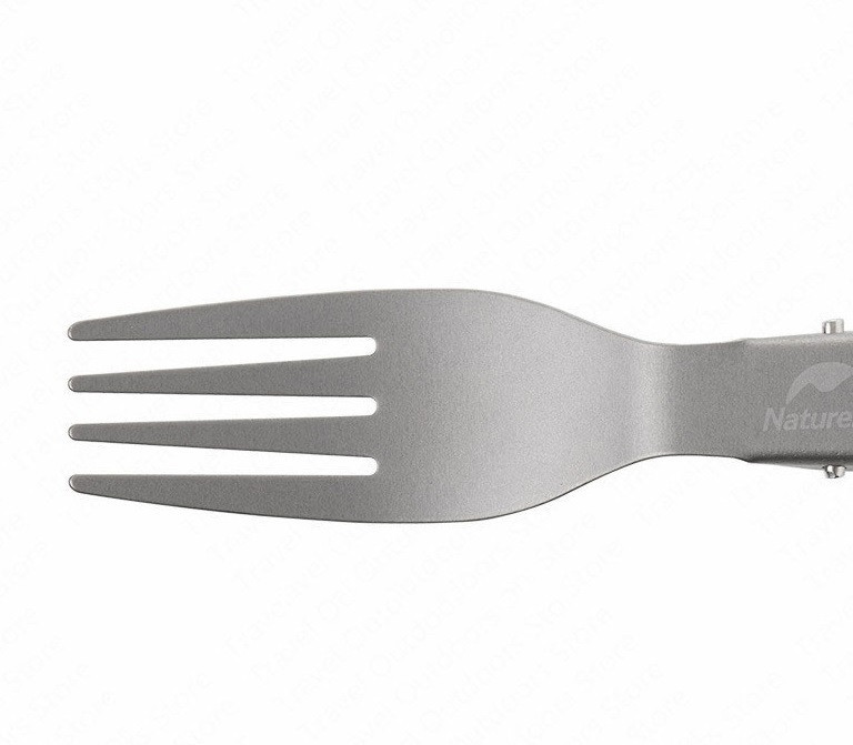 Складная вилка Naturehike Titanium fork NH18C001-J Grey - фото 2 - id-p1955014035