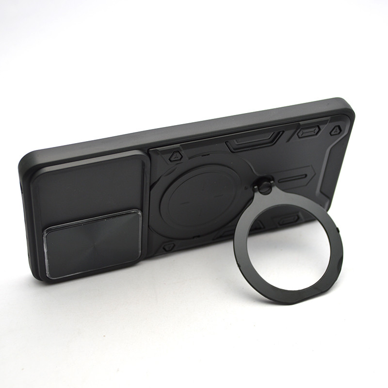Протиударний чохол Armor Case Stand Case для Xiaomi Redmi Note 11 Pro/Note 12 Pro 4G Black, фото 5