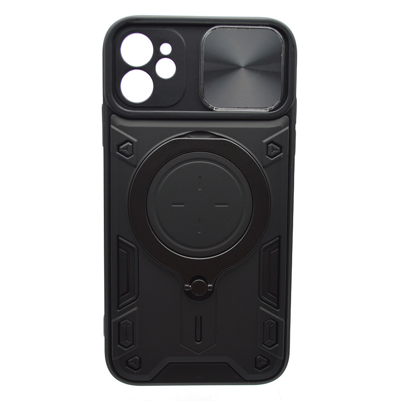 Протиударний чохол Armor Case Stand Case для iPhone 11 Black, фото 1