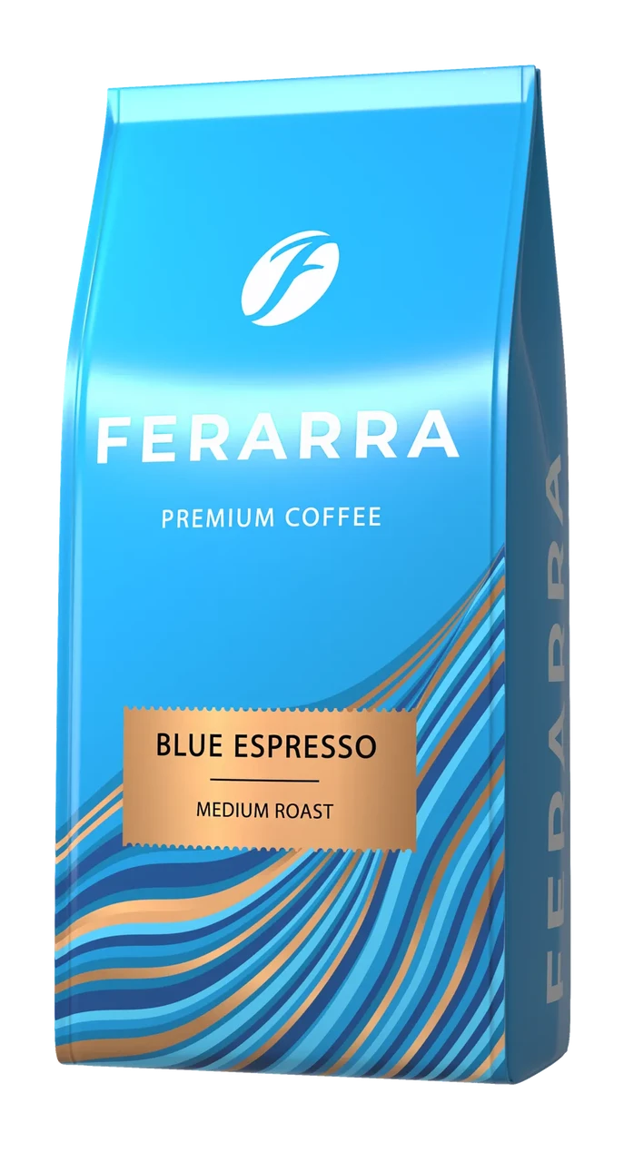 ОРИГІНАЛ! Кава у зернах Ferarra Blue Espresso 1кг (Ferrara Blue Espresso, Ферарра Блю Еспрессо)
