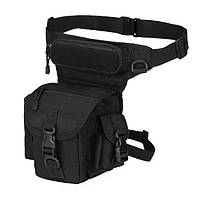 Тактична сумка Solve на бедро чоловіча армійська Чорний D3-0005-B4.solve