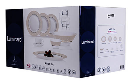 Сервіз Luminarc ESSENCE ABELYA 45 предметів, фото 3