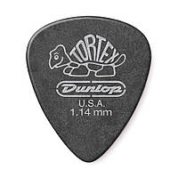 Медиатор Dunlop 4880 Tortex Pitch Black Guitar Pick 1.14 Mm (1 Шт.) FT, код: 6555700