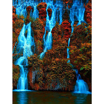 Картина за номерами 40x50 см DIY Водоспад (FRA 73464)