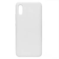 Чехол Full Silicone Case Xiaomi Redmi 9A White BS, код: 8109957