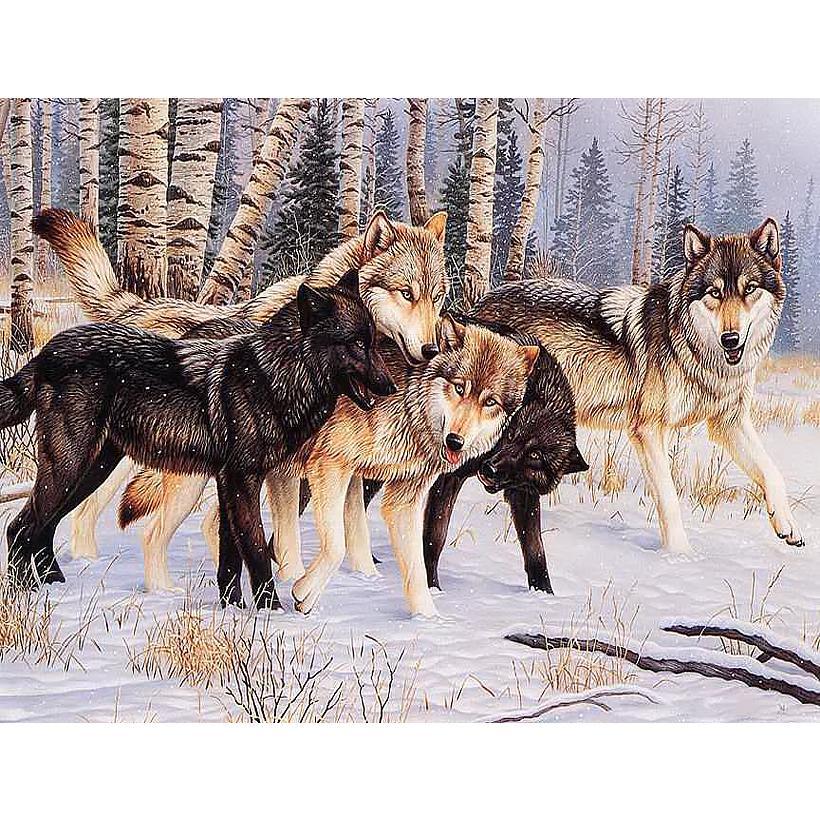 Картина за номерами 40x50 см DIY Хвиля стая (FRA 73466), фото 1