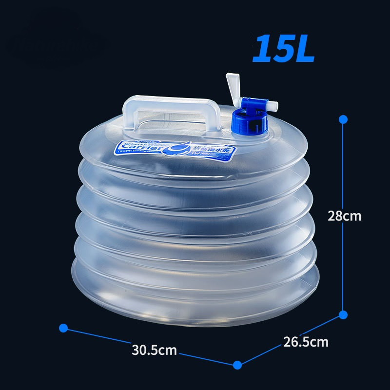 Складна каністра для води Naturehike РЕ 15 л NH14S002-T