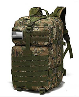Тактический рюкзак 45л. мультикам, койот, олива, черный, серый,зеленый пиксель