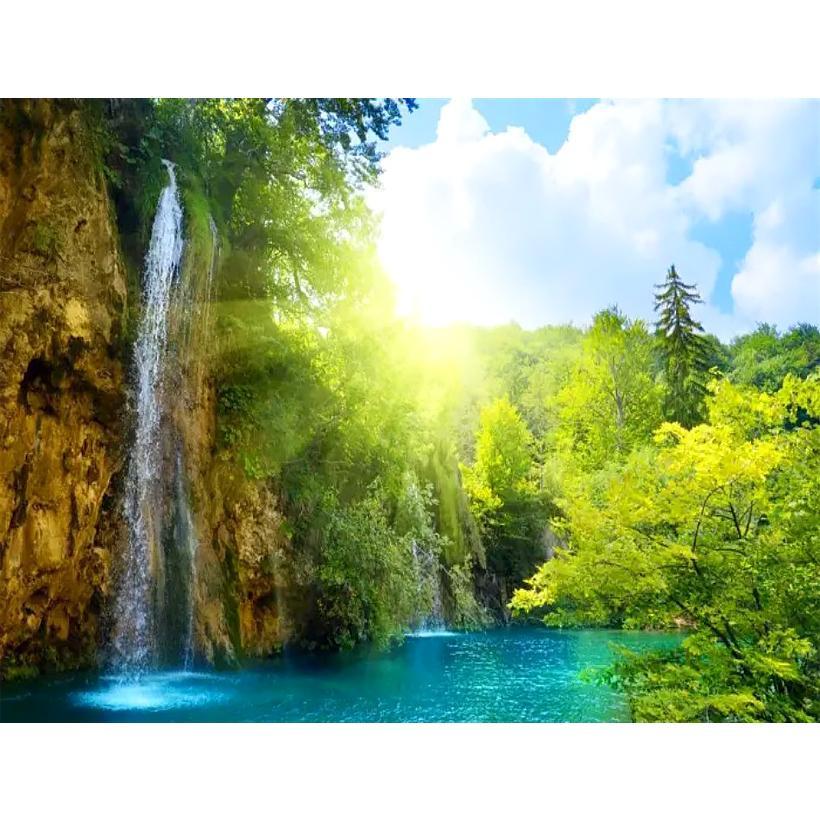 Картина за номерами 40x50 см DIY Дивовижний водоспад (FRA 73481), фото 1