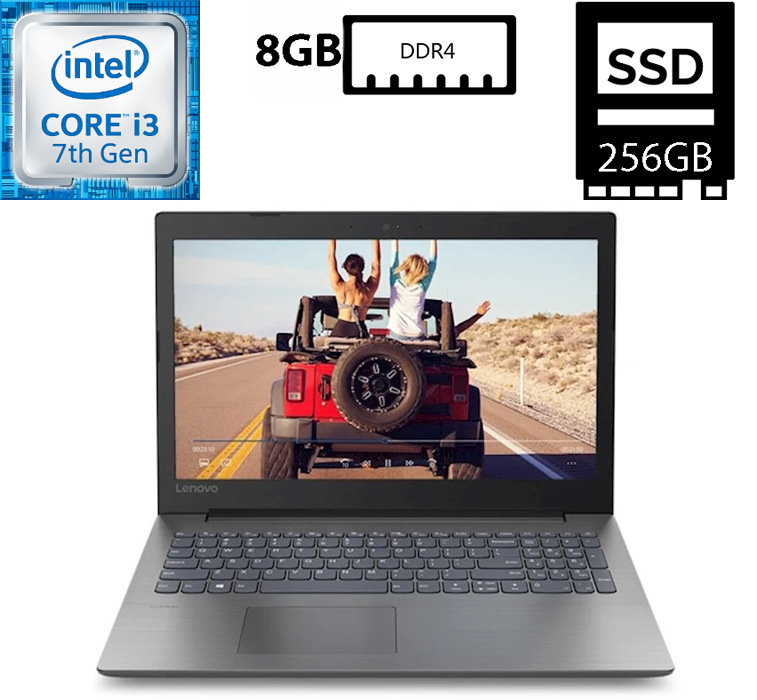 Ноутбук Lenovo IdeaPad 330-15IKB/15.6"TN 1920x1080/Core i3-7020U 2.30GHz/8GB DDR4/SSD 256GB/Intel HD Graphics Камера Б/В