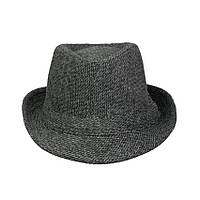 Шляпа Trilby Alan Ponde 58-59 см Светло-серый меланж (21060) ZZ, код: 1402907