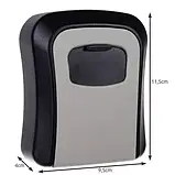 Металевий кодовий сейф для ключів Malatec 19447 ключниця, фото 6