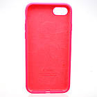 Чохол накладка Silicon Case Full Cover для iPhone 7/iPhone 8/iPhone SE2 2020 Neon Pink, фото 3