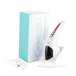 Масажер-зволожувач мікрострументовий для обличчя та шиї Multifunctional beauty instrument