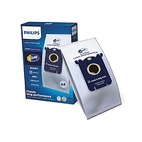 Одноразовые мешки 4шт пылесборник S-BAG для пылесоса Philips FC9170 FC9176 FC8589 FC8728 Electrolx