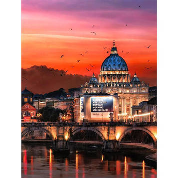 Картина за номерами 40x50 см DIY Римський захід (FRA 73521)