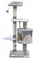 Дряпка Кігтеточка Будиночок для кішок Сірий 112 см EDR-203 / 3330, фото 6