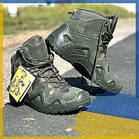 Тактические мужские берцы демисезонные AK военные берцы Tactical армейские ботинки Олива 43 размер
