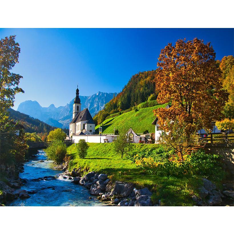 Картина за номерами 40x50 см DIY Баварські Альпи в Німеччині (FRA 73534), фото 1