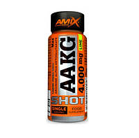 Аргинин для спорта Amix Nutrition AAKG Shot 4000 mg 60 ml Lime ZZ, код: 7620799