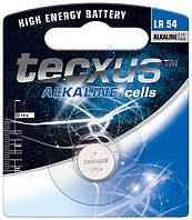 Батарейка Tecxus LR54 75mAh x1шт Alkaline(75.02.3735) SP, код: 7455353