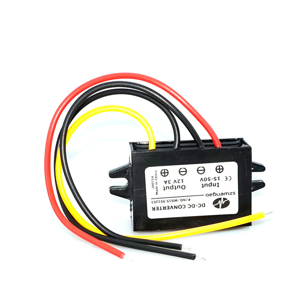 Перетворювач автоінвертор DC/DC 24-36V-12V 1A, IP67, 12W