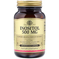 Инозитол Solgar Inositol 500 mg 100 Veg Caps ES, код: 7519128