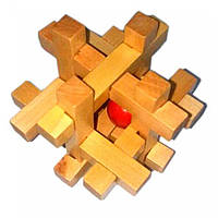 Головоломка DUKE деревянная 7.5 х 7.5 х 7.5 см (DN28019A) PR, код: 285891