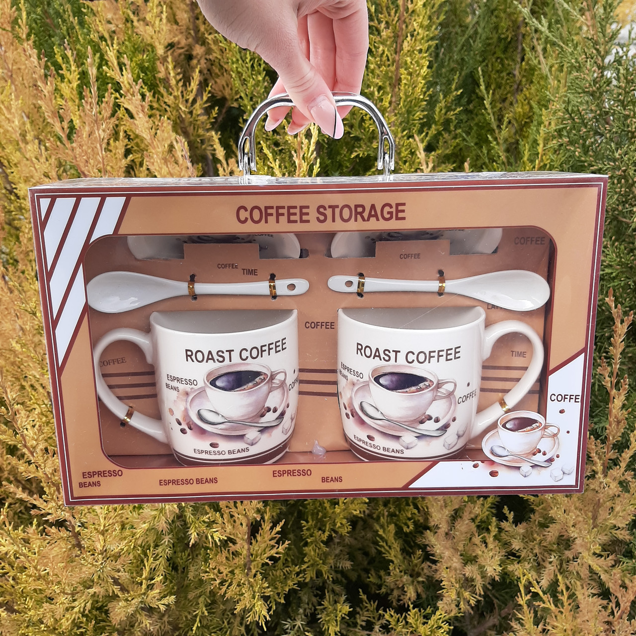 Набір чашок "Coffee" в подарунковій упаковці, 300 мл