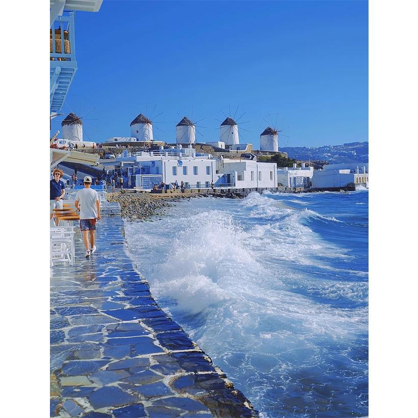 Картина за номерами 40x50 см DIY Міконос. Греція (FRA 73541), фото 1