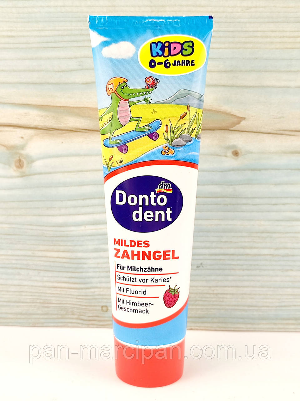 Дитяча зубна паста DontoDent Kids до 6 років 100 мл (Німеччина), фото 1