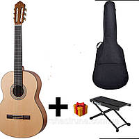 Классическая гитара YAMAHA C40M c чехлом и стойкой в подарок