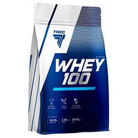 Протеин Trec Nutrition Whey 100 900 g 30 servings Strawberry ZZ, код: 7804435