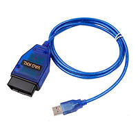 VAG COM 409.1 KKL OBD2 USB сканер диагностики авто UQ, код: 6481415