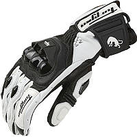 Мотоперчатки кожаные Furygan AFS18, черно-белые, размер XL