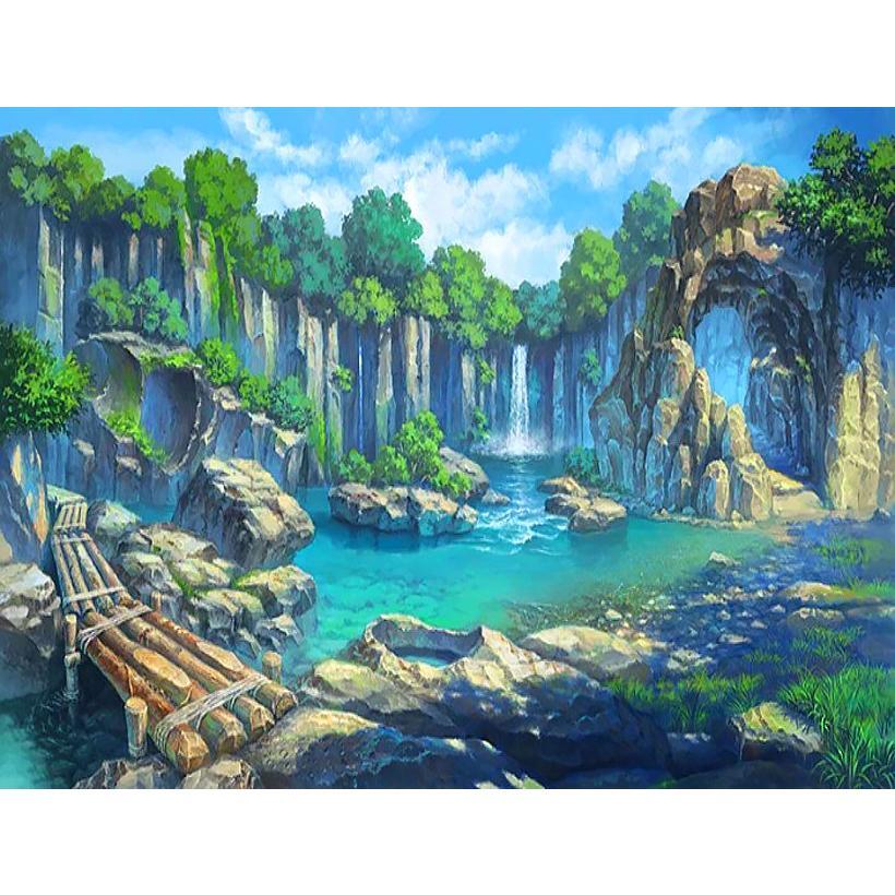 Картина за номерами 40x50 см DIY Водоспад (FRA 73564), фото 1