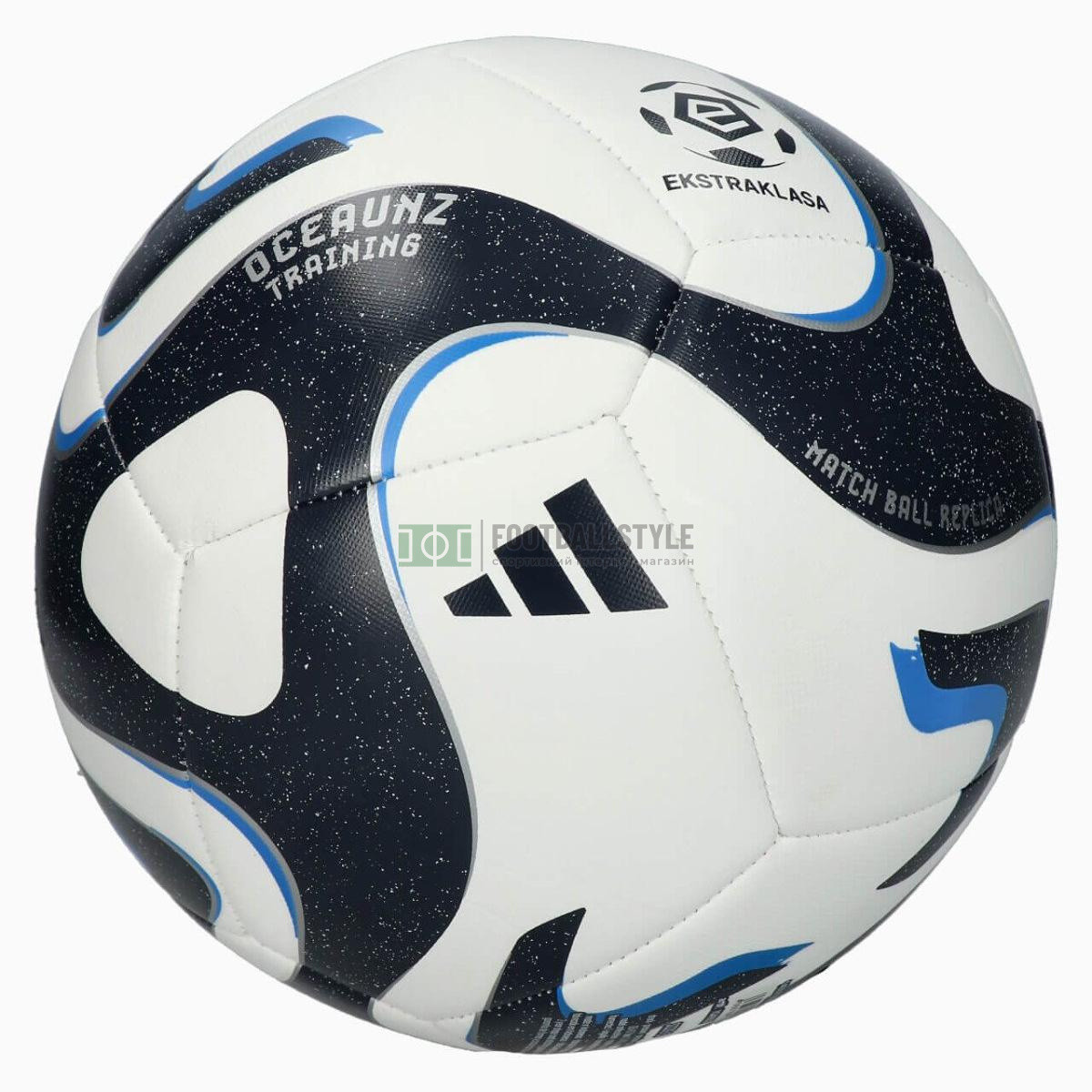 Футбольний м'яч adidas Oceaunz PKO Ekstraklasa 23/24 Training IQ4932, фото 1