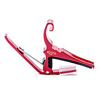 Каподастр Kyser KG6RA Quick-Change Acoustic Guitar Capo Red FT, код: 6556578