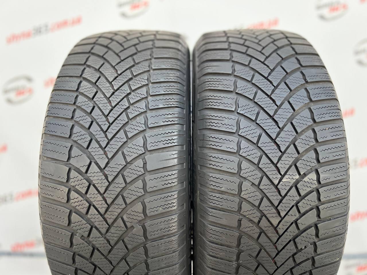 Шины Б/У зимова 225/55 R17 BRIDGESTONE DRIVEGUARD WINTER RUN FLAT 4mm