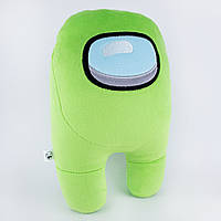 Мягкая игрушка Weber Toys космонавт Among Us 27см Зеленый (WT6663) PP, код: 2593318