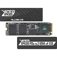 SSD накопитель Patriot 2TB M.2 PCIe Gen4 NVMe Viper VP4300