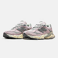 Нью Беленс 9060 Пудровые женские кроссовки New Balance 9060. Модные кроссы для девушек весна осень. 40, Сиреневый