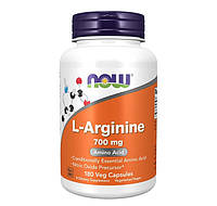 Аргинин NOW Foods L-Arginine 700 mg 180 Veg Caps ZZ, код: 7576343
